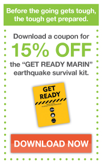 Marin Healthcare District is partnering with Get Ready with a 15% off coupon