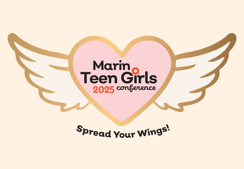 Logo for the Marin Teen Girls 2025 Conference